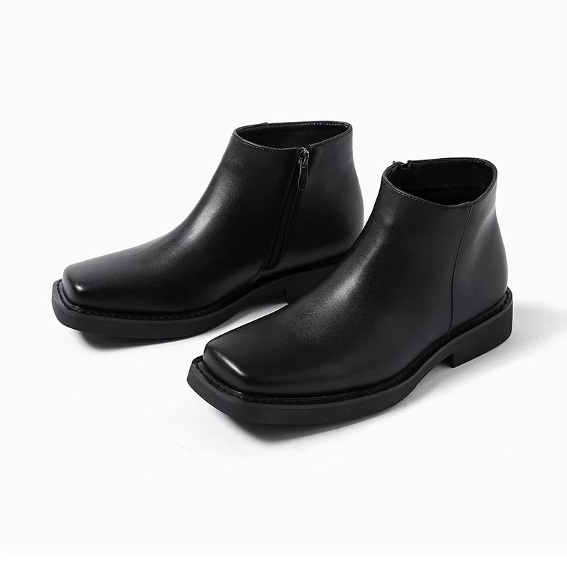 Black New Fashion Men Casual L - Men Formal Wear With Boots recension och pris
