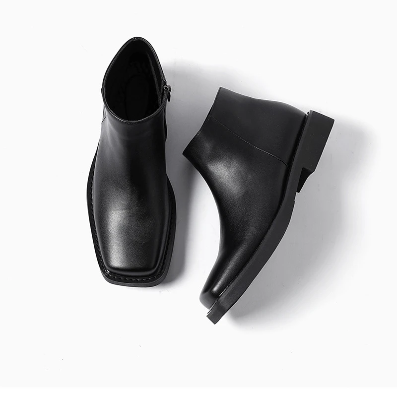 Black New Fashion Men Casual L - Men Formal Wear With Boots recension och pris