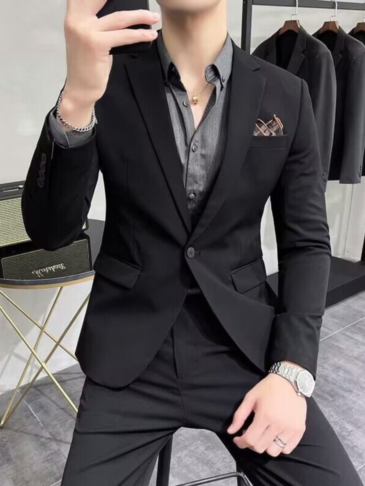 Business Casual Slim Fit Three - Men'S Urban Formal Wear recension och pris