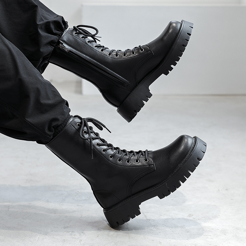 mens fashion motorcycle boots  - Men Formal Wear With Boots recension och pris