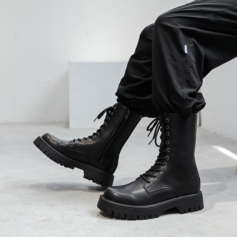 mens fashion motorcycle boots  - Men Formal Wear With Boots recension och pris