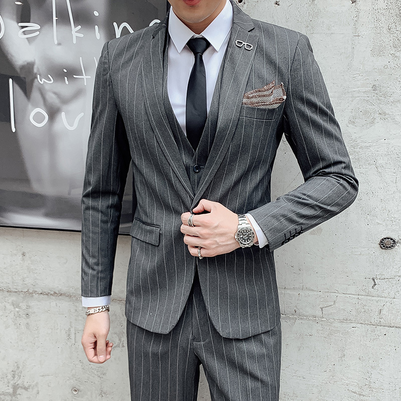Men's Korean Style Three-Piece - Men'S Urban Formal Wear recension och pris