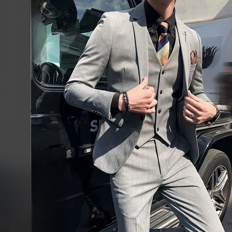 Slim Fit Tee Piece Suit Weddin - Men'S Urban Formal Wear recension och pris