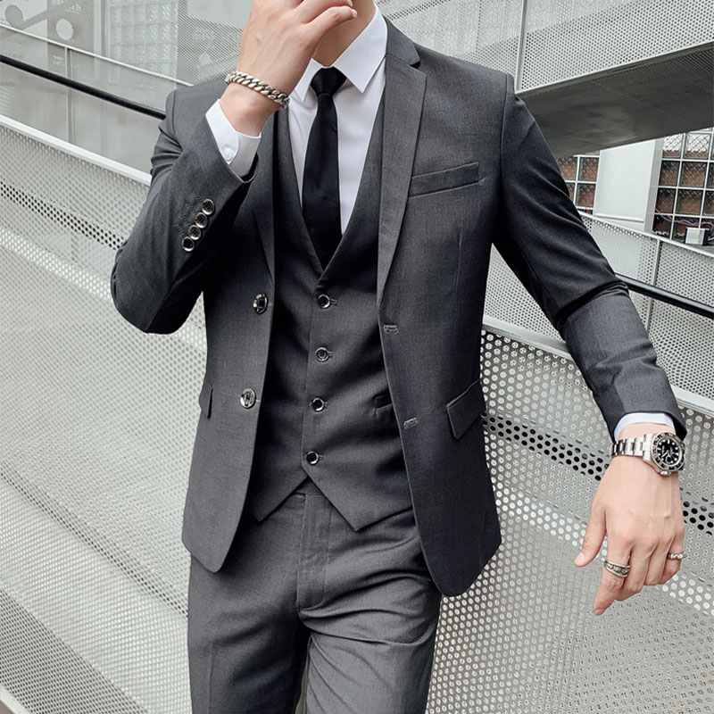 Wedding Suit Three-Piece Set M - Men'S Urban Formal Wear recension och pris