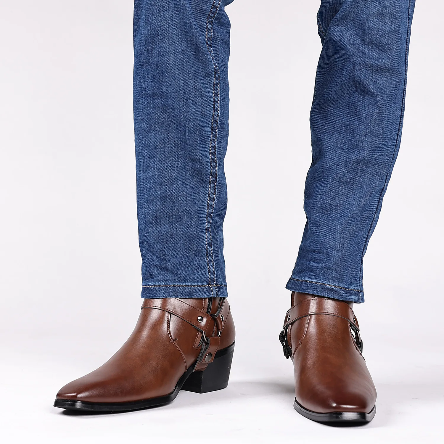 Classic Western Cowboy Knight  - Men Formal Wear With Boots recension och pris