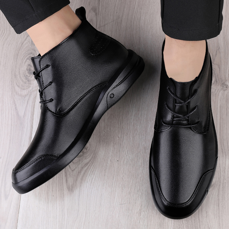 Famous Luxury Ankle Boots High - Men Formal Wear With Boots recension och pris