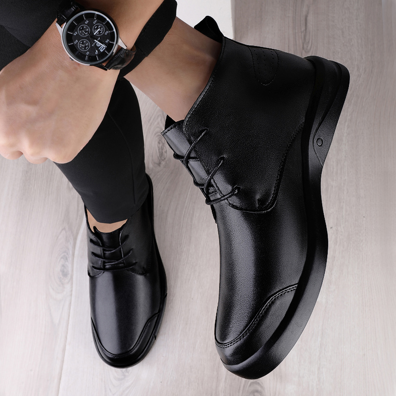 Famous Luxury Ankle Boots High - Men Formal Wear With Boots recension och pris