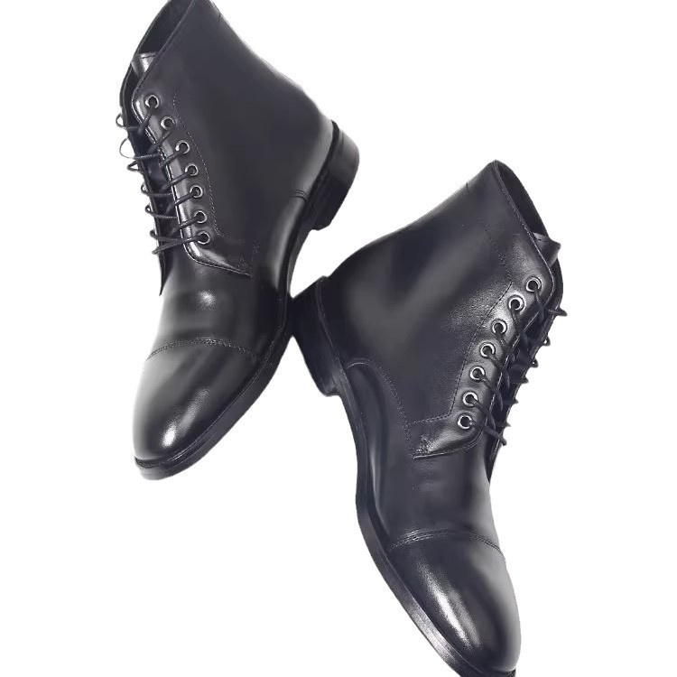 Men's Handmade Genuine Leather - Men Formal Wear With Boots recension och pris