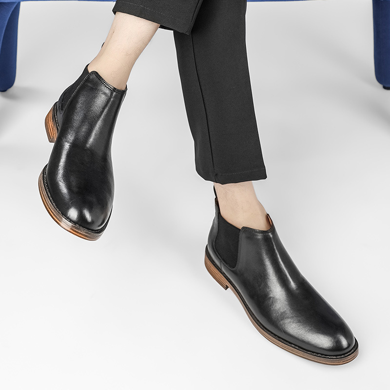 Men's Business Fashion Dress B - Men Formal Wear With Boots recension och pris