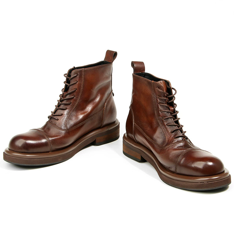High-Quality Men's Boots Genui - Men Formal Wear With Boots recension och pris