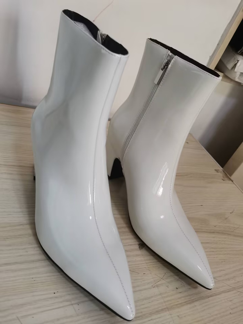 New Fashion White Boots For Ma - Men Formal Wear With Boots recension och pris